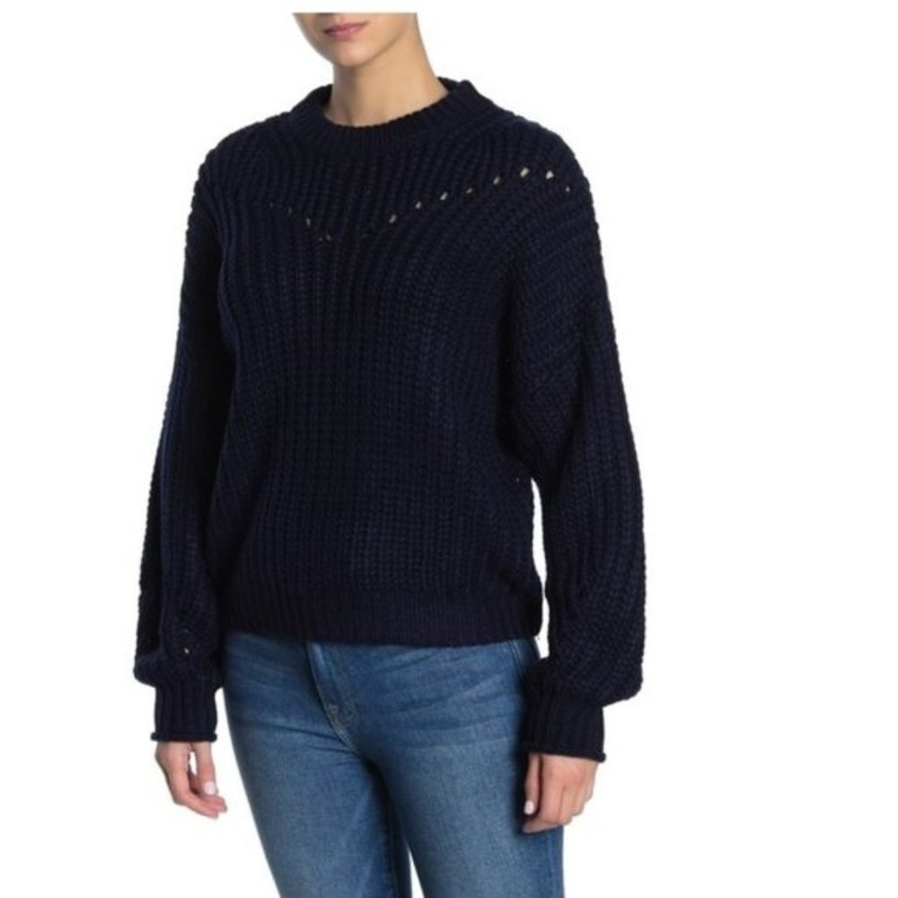 Elodie Open Stitch Pullover Sweater